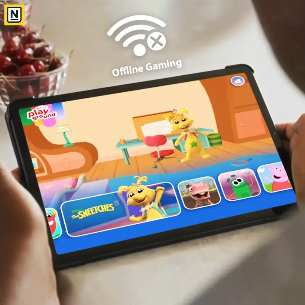  Offline playing facility and easy access: 