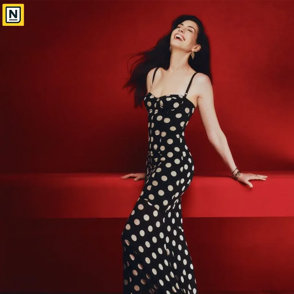 Anne Hathaway as 2026’s most beautiful star in fashion