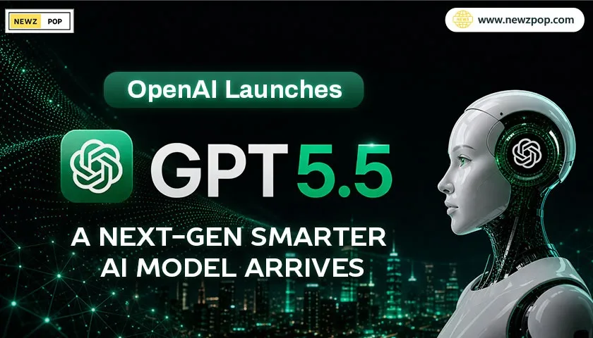 OpenAI Launches GPT 5.5: A Next-Gen Smarter AI Model ArrivesÂ